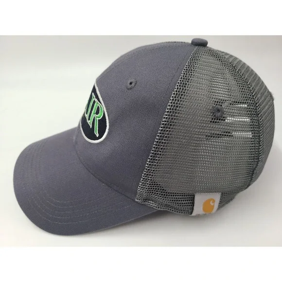 Jair Carhartt Mesh Trucker Snapback Hat Cap Workwear Casual Men Women Blue Gray - Picture 5 of 11